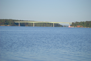 Emäsalon silta Haikkoonselän länsipuolella